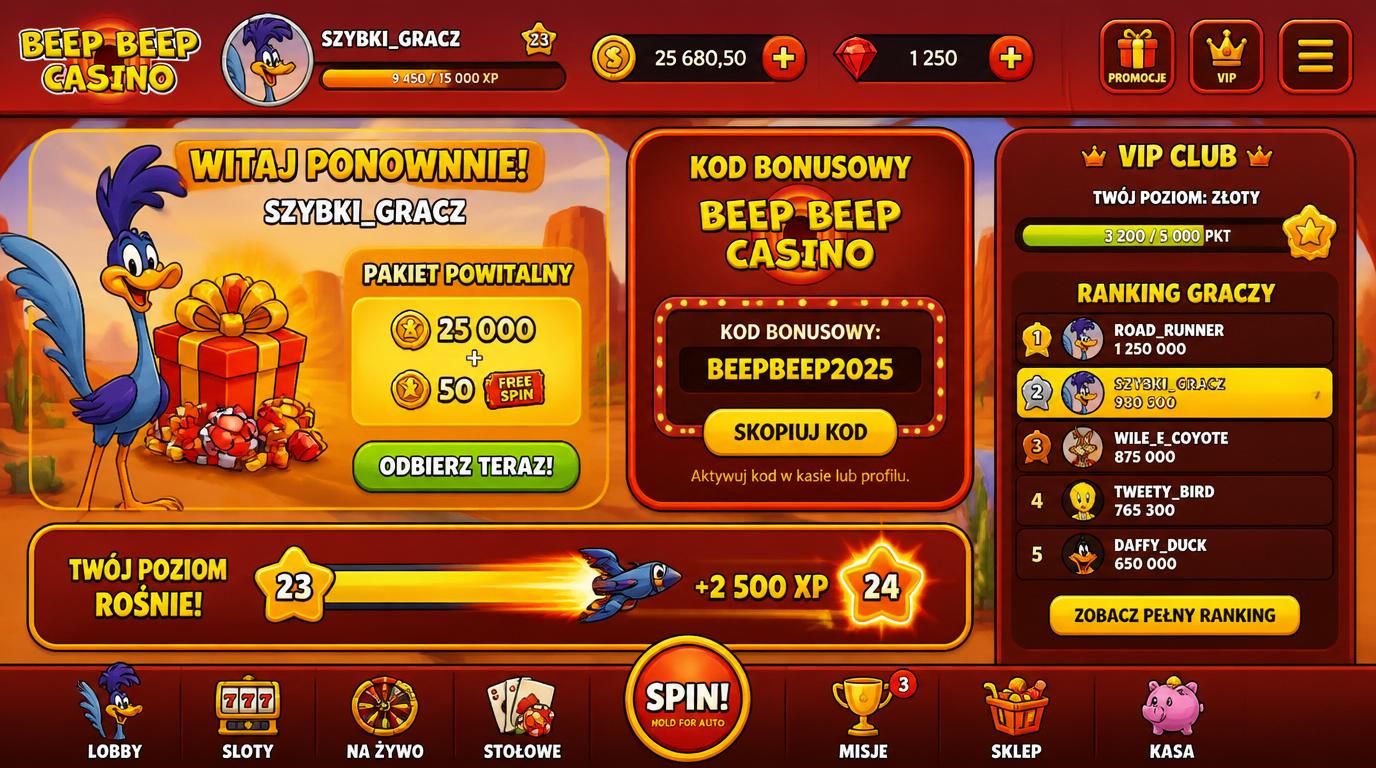 Gracz z pakietem powitalnym i free spinami